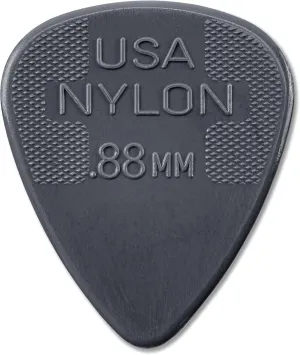 Dunlop 44R.88 Nylon Standard, Dark Gray, .88mm, 72/Bag