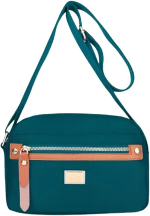 Fashion Nylon Women's Crossbody Bag, New small square bag Waterproof Multi Layer Shoulder Bags