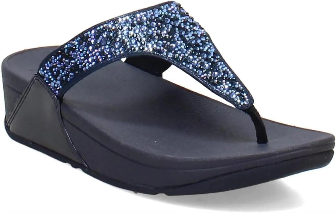 FitFlop Women's LULU Crystal Embellished Toe-Post Sandals