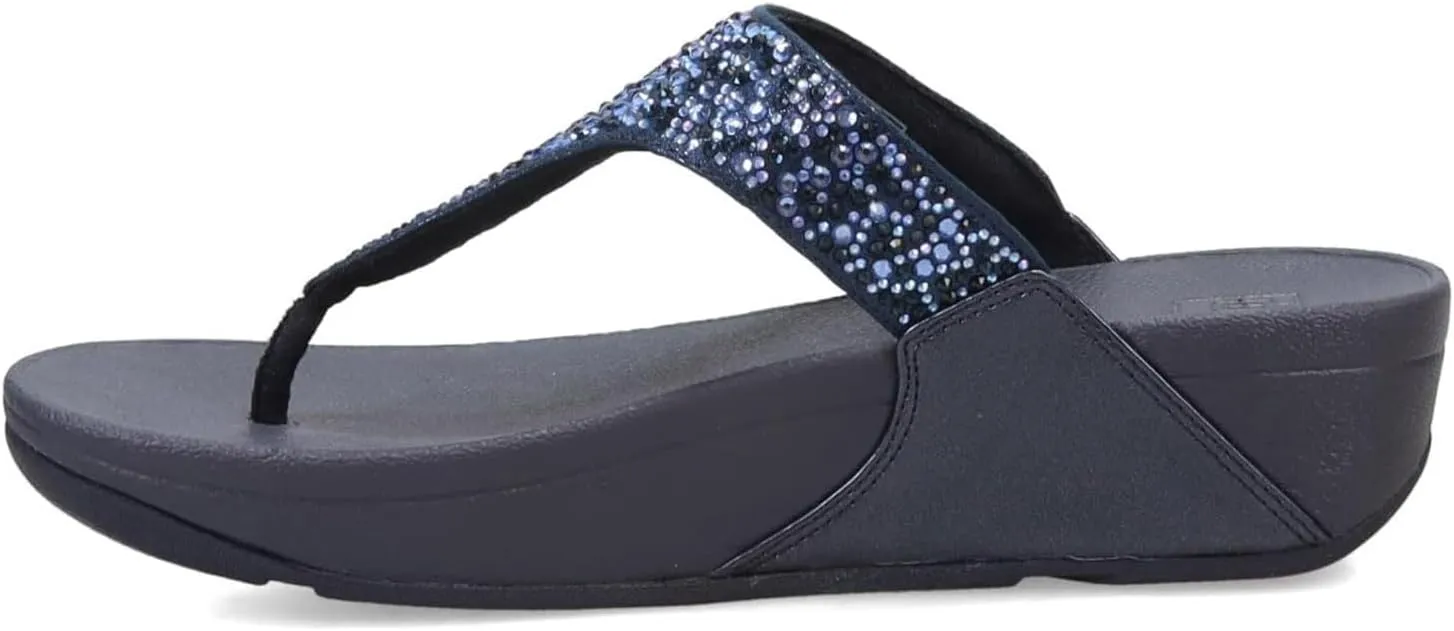 FitFlop Women's LULU Crystal Embellished Toe-Post Sandals