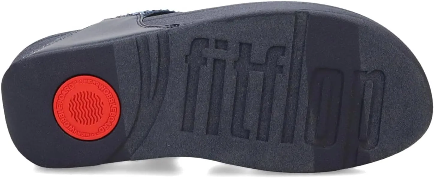 FitFlop Women's LULU Crystal Embellished Toe-Post Sandals