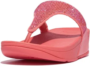 FitFlop Women's LULU Crystal Embellished Toe-Post Sandals