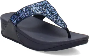 FitFlop Women's LULU Crystal Embellished Toe-Post Sandals