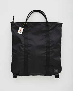 Flex 2Way Tote Bag Black