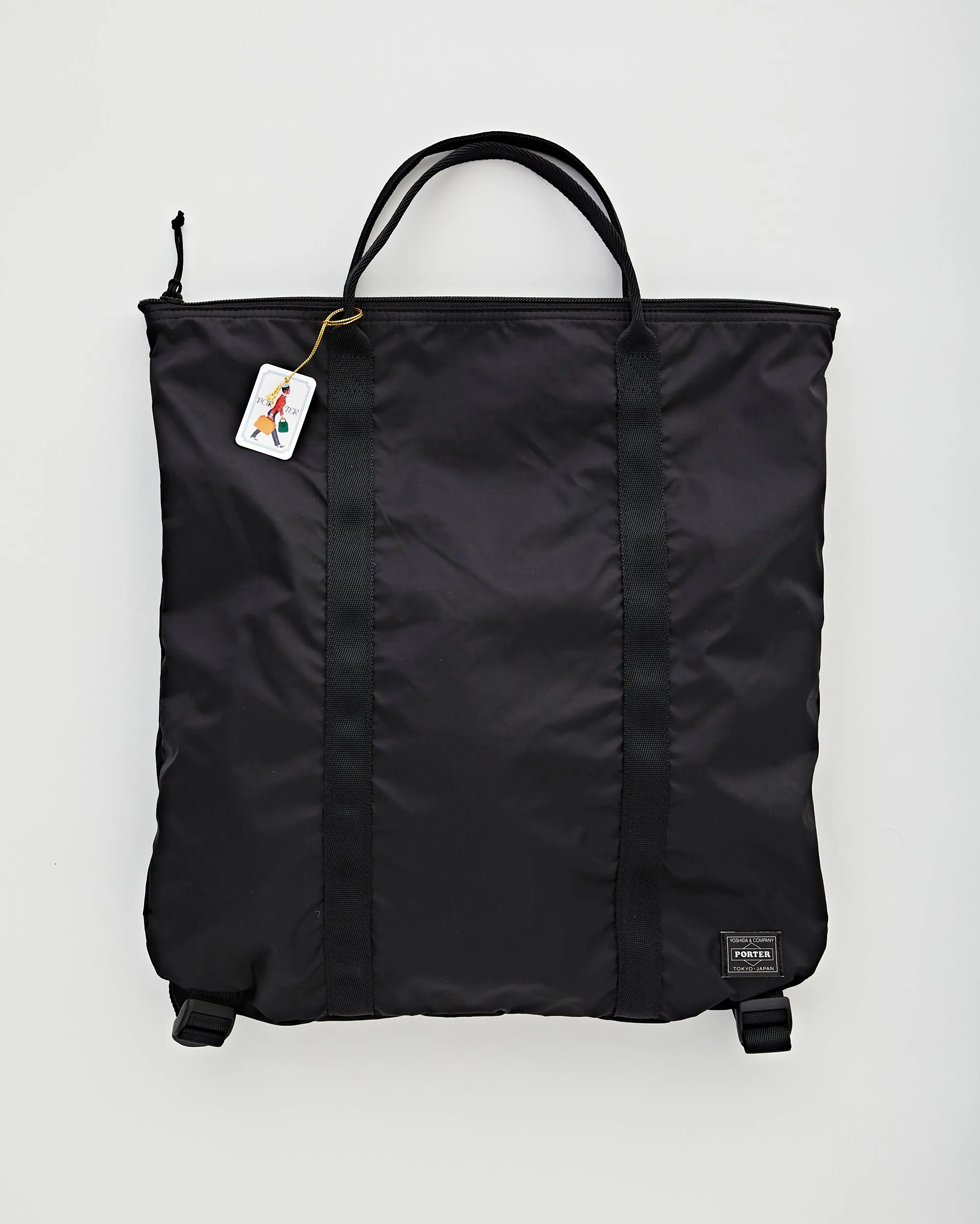 Flex 2Way Tote Bag Black