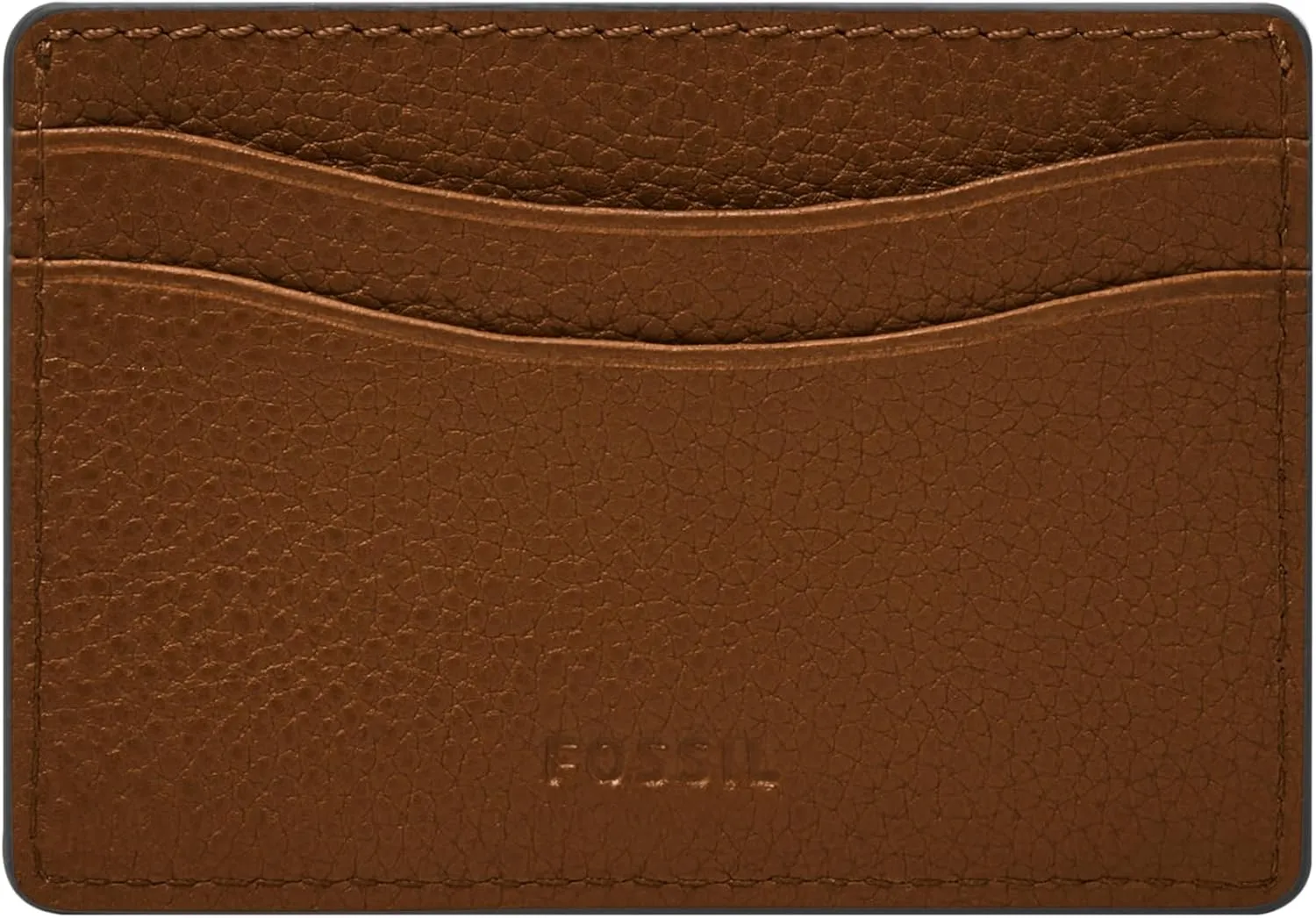 Fossil Men's Leather Slim Minimalist Card Case Front Pocket Wallet