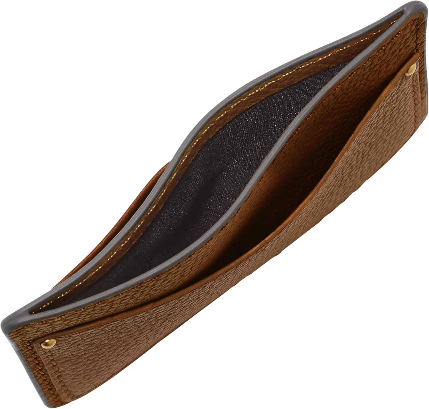 Fossil Men's Leather Slim Minimalist Card Case Front Pocket Wallet