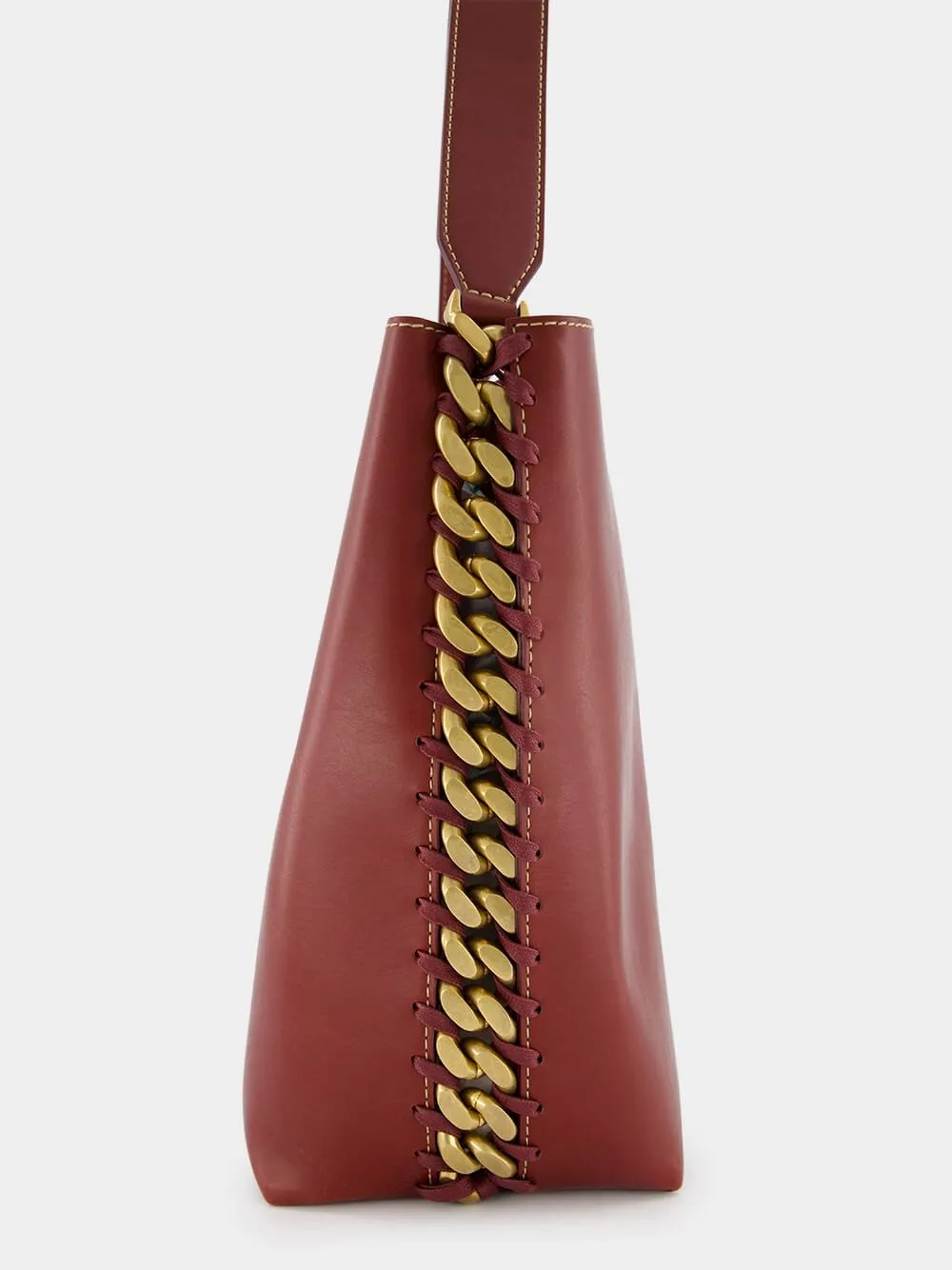 Frayme Burgundy Tote Bag