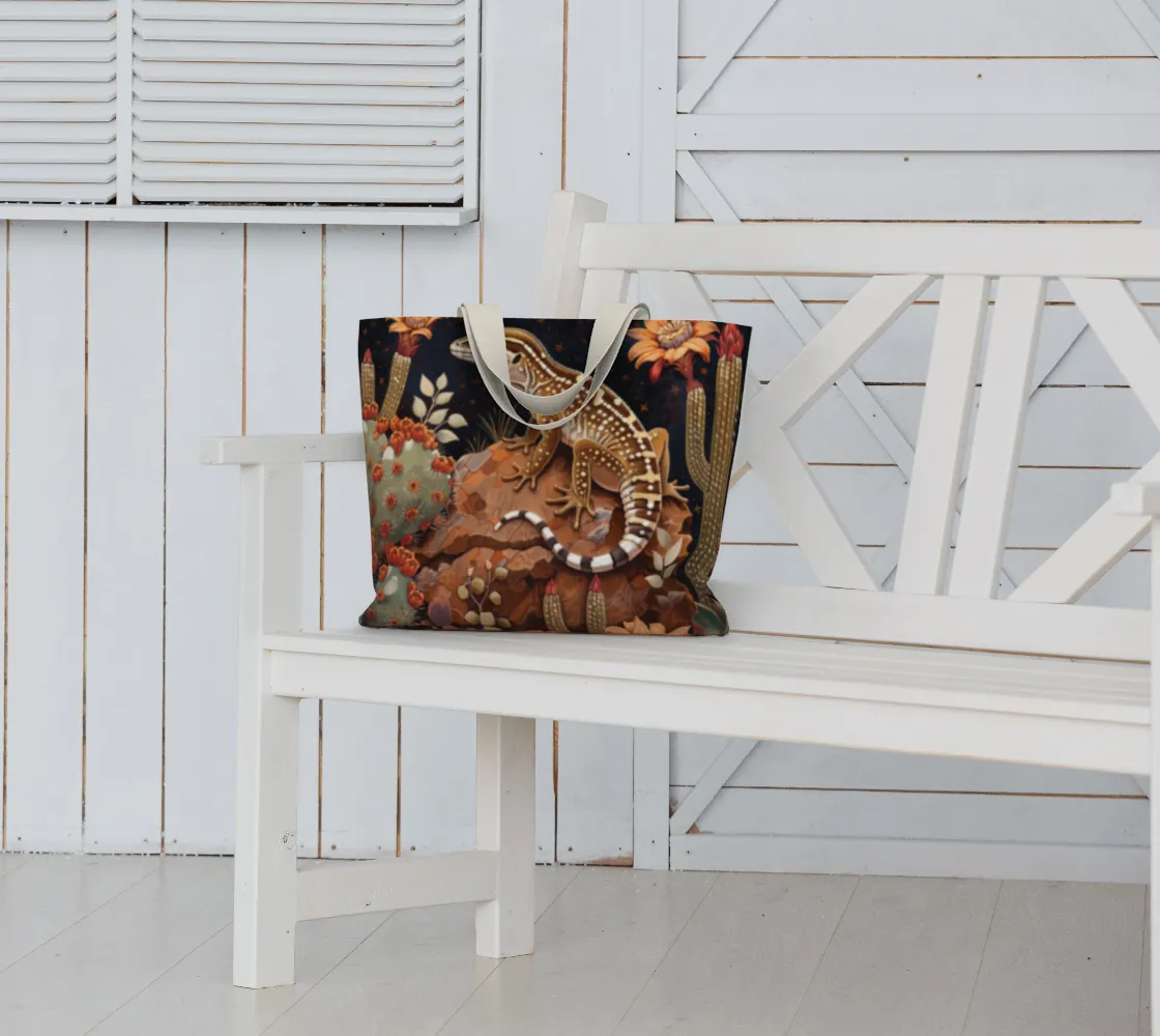 Gecko 1 Large Tote Bag