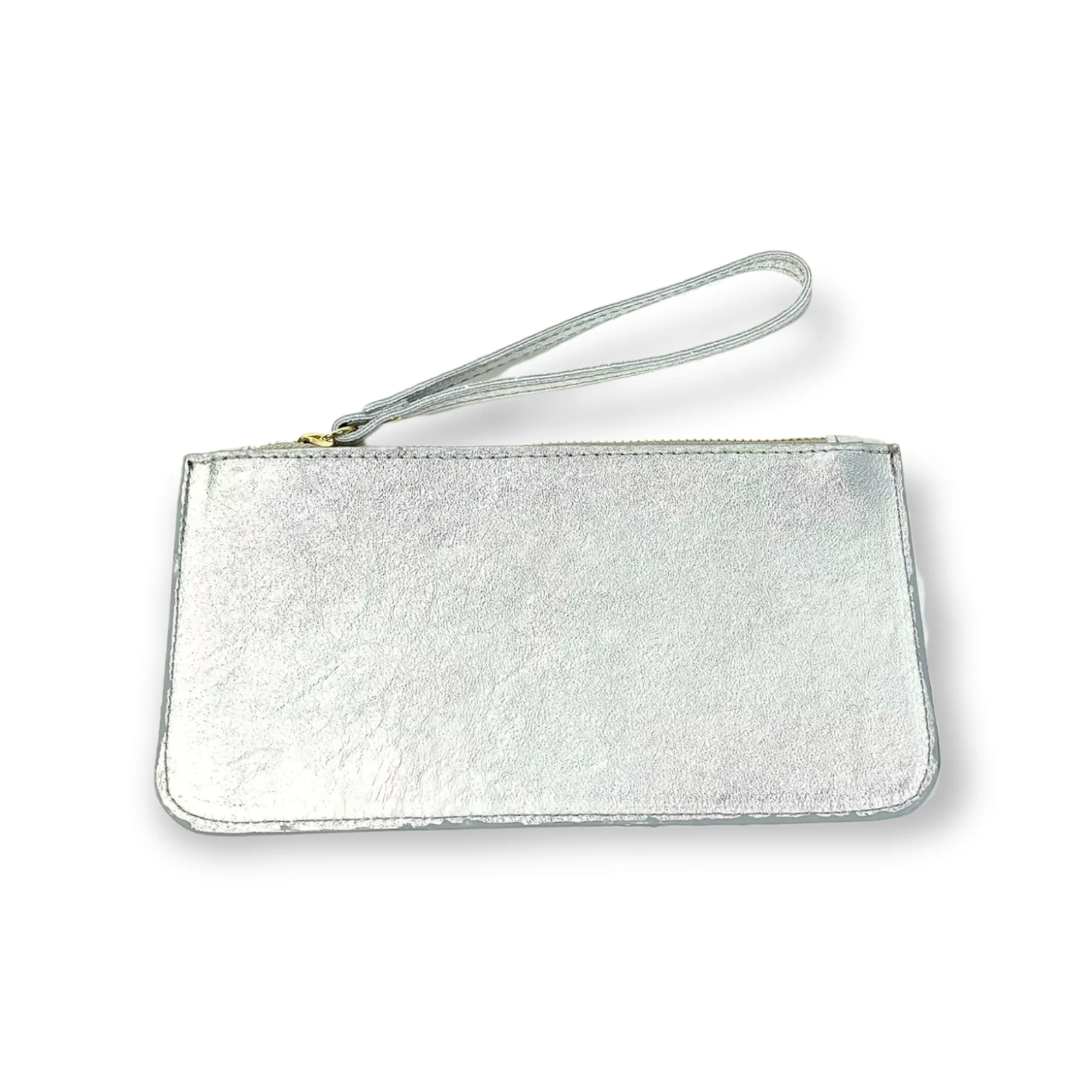 Genuine Leather Envelope Wallet with Wrist Strap