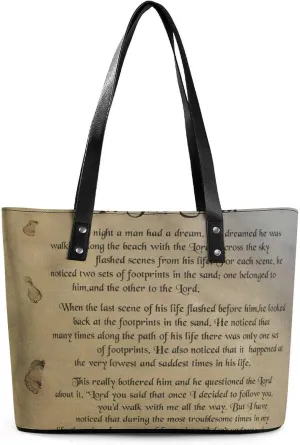 Hibiscus Hawaiian Floral Leather Handbag Smooth Wrinkle Resistant Lightweight And Convenient