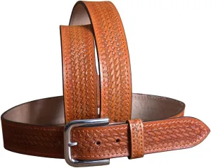 HILASON Western Genuine Leather Belt for Men Women Cowboy Cowgirl Handmade Unisex Full Grain Heavy Duty Tooled Belt for Jeans