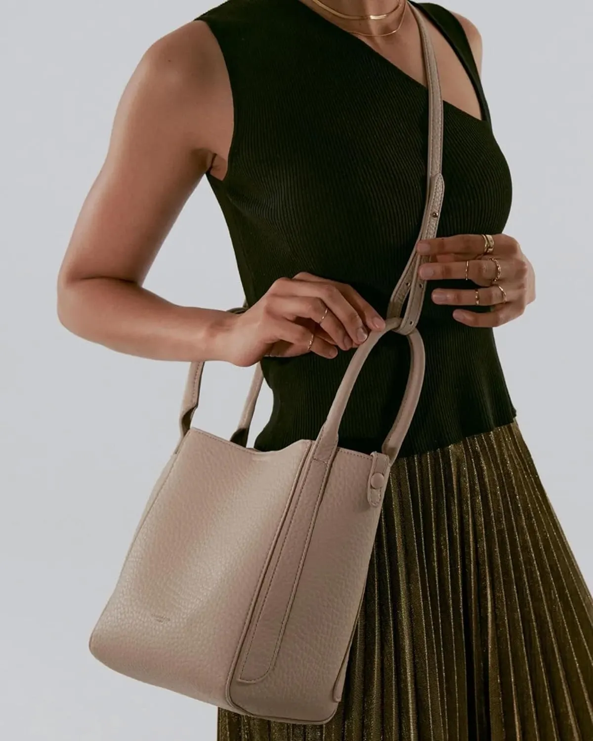 Hobo Purse, PU Leather Shoulder Bag, Tote Handbag for Work and Travel