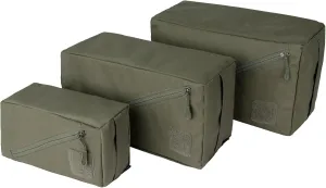 IDOGEAR Tactical Packing Cubes 3 Pieces Set Durable Lightweight Organizers with Zipper, Tool Utility Storage Bag for Travel Outdoor Activities