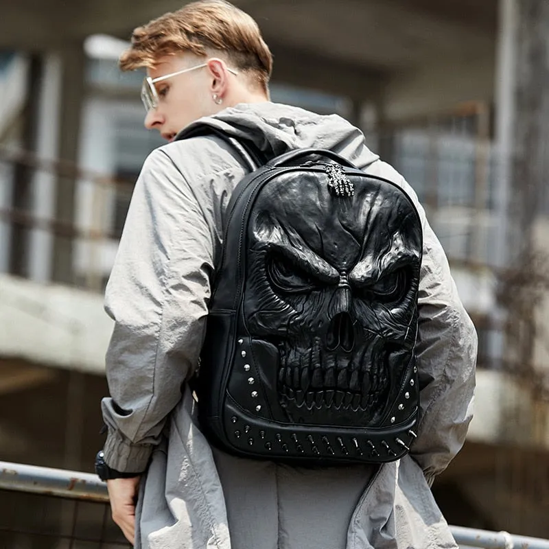 JLucie Skull Backpack