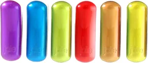 Joie Kitchen Gadgets 29340 6pc Rainbow Bag Clips, Plastic