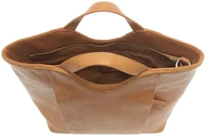 Joy Susa Women's Fashion Purse Emily Double Zip Tote Hand Bag