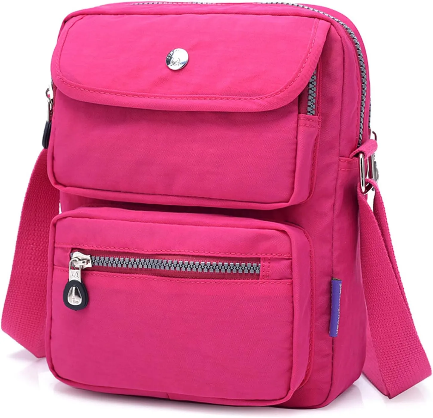 KARRESLY Women Crossbody Bag Shoulder Handbags Small Nylon Purse Waterproof Multi Pockets Bags