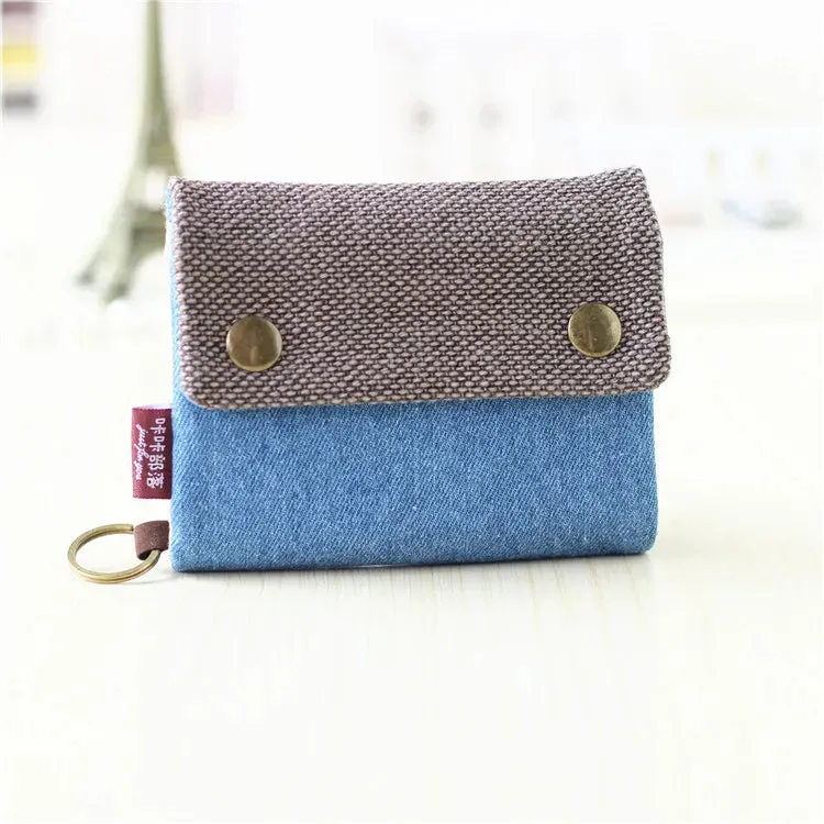 Kawaii Canvas Coin Pouch 🌈✨ | Cute Cartoon Key Organizer Wallet for Girls 💖🎒 | Adorable Mini Money Bag!