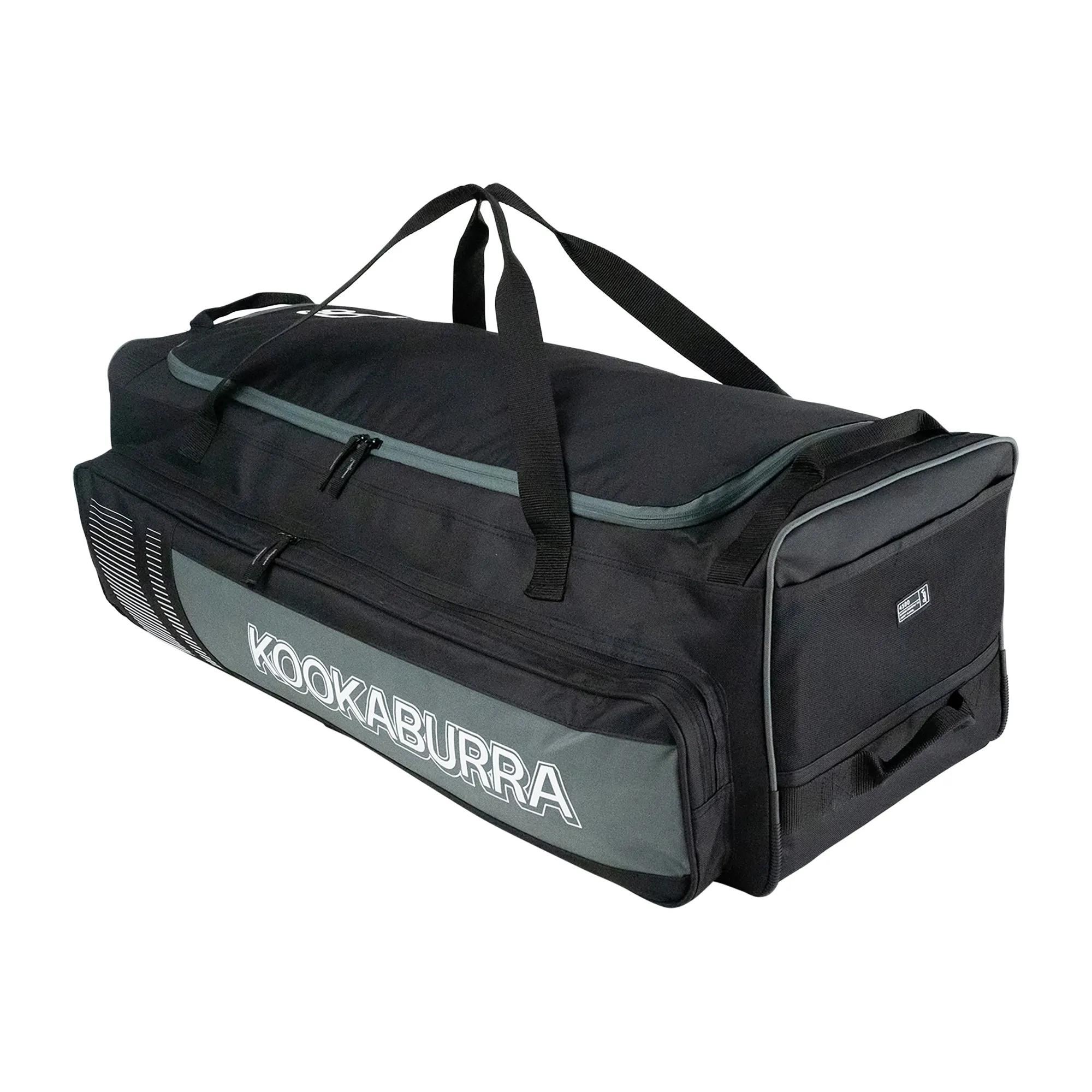 Kookaburra 4500 Wheelie Bag - Black/Grey