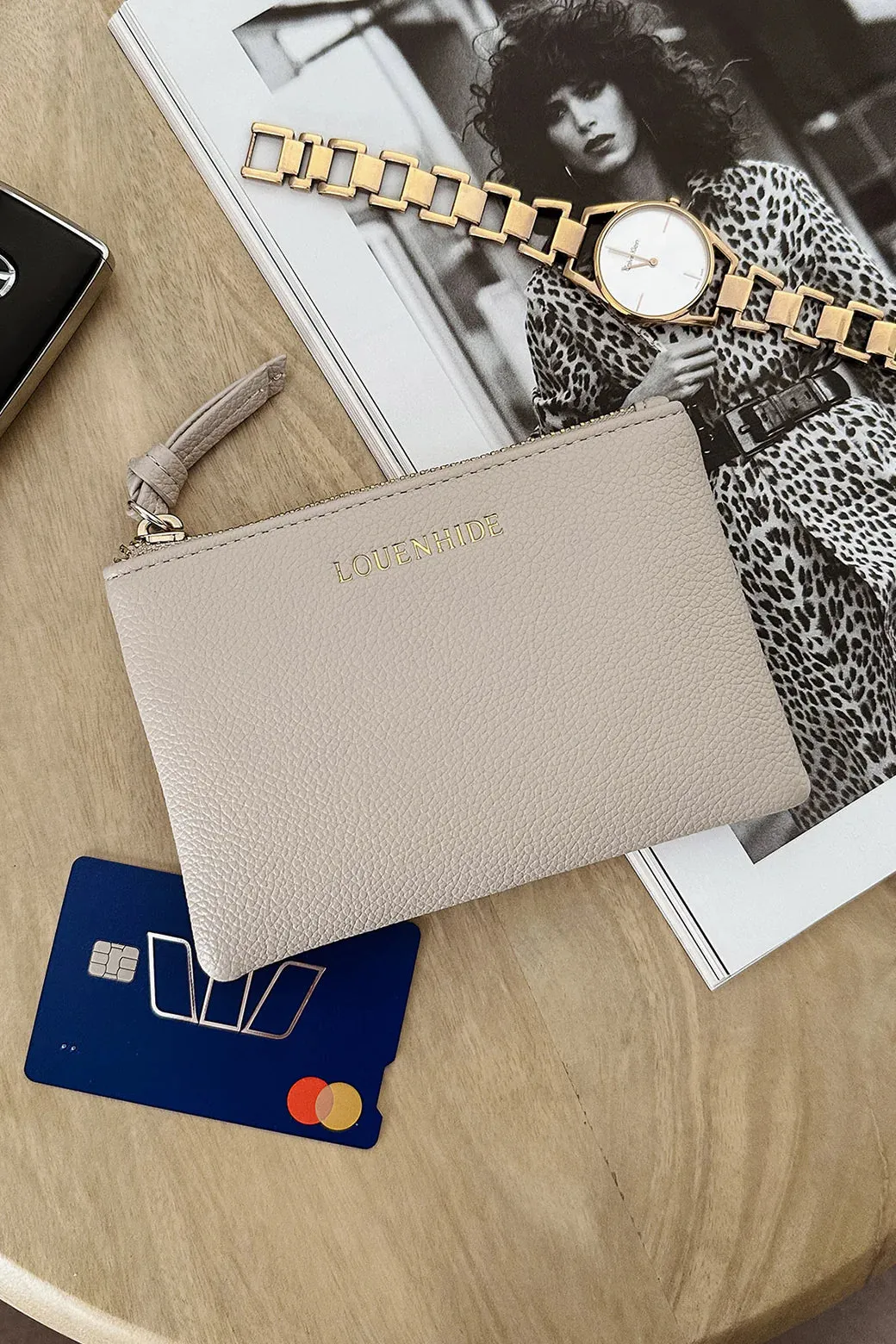 Kuta Card Pouch Bag - Cream