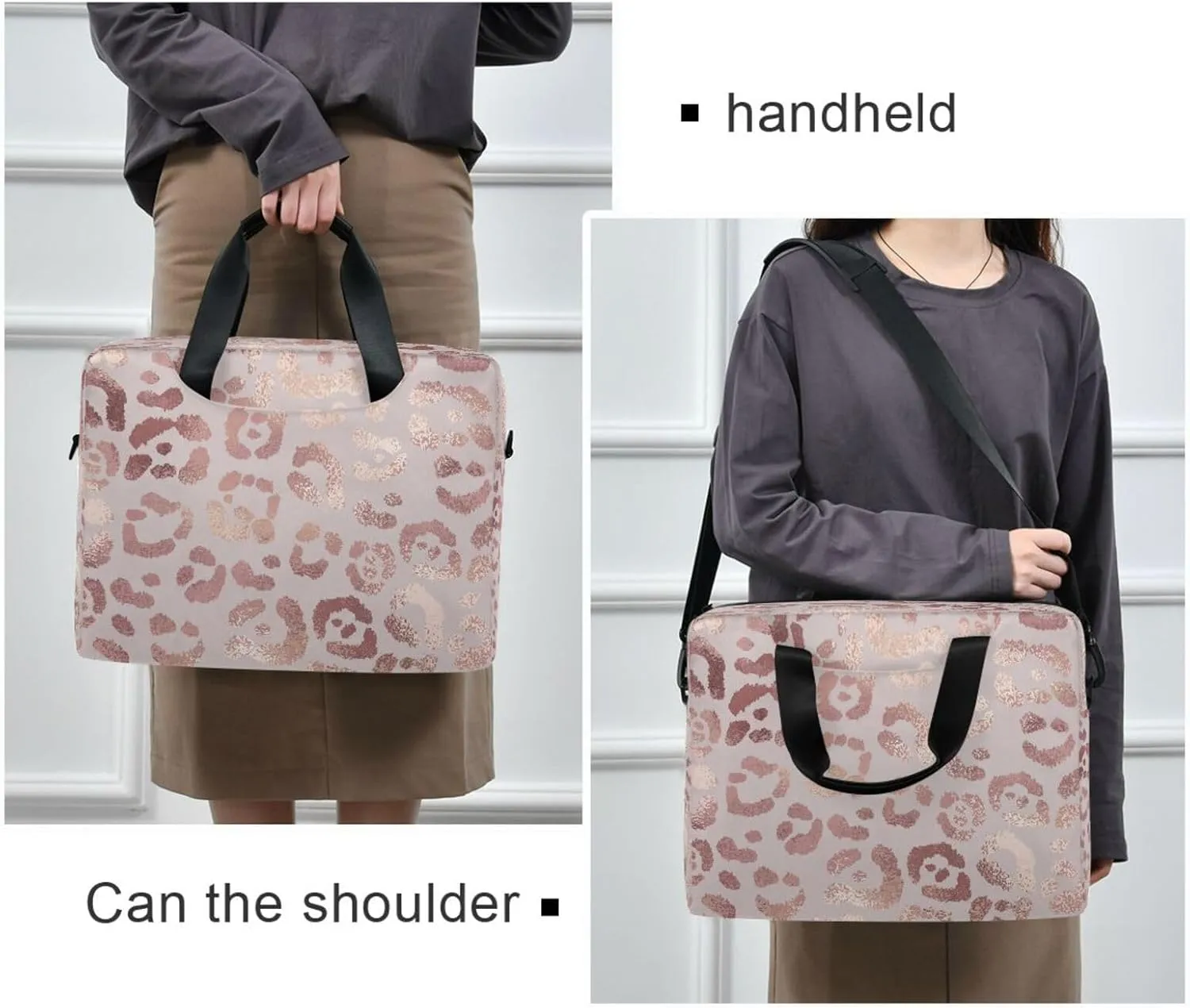 Laptop Bag Computer Bags Messenger Shoulder Bag Briefcase Magic Gnomes for Business Office Work