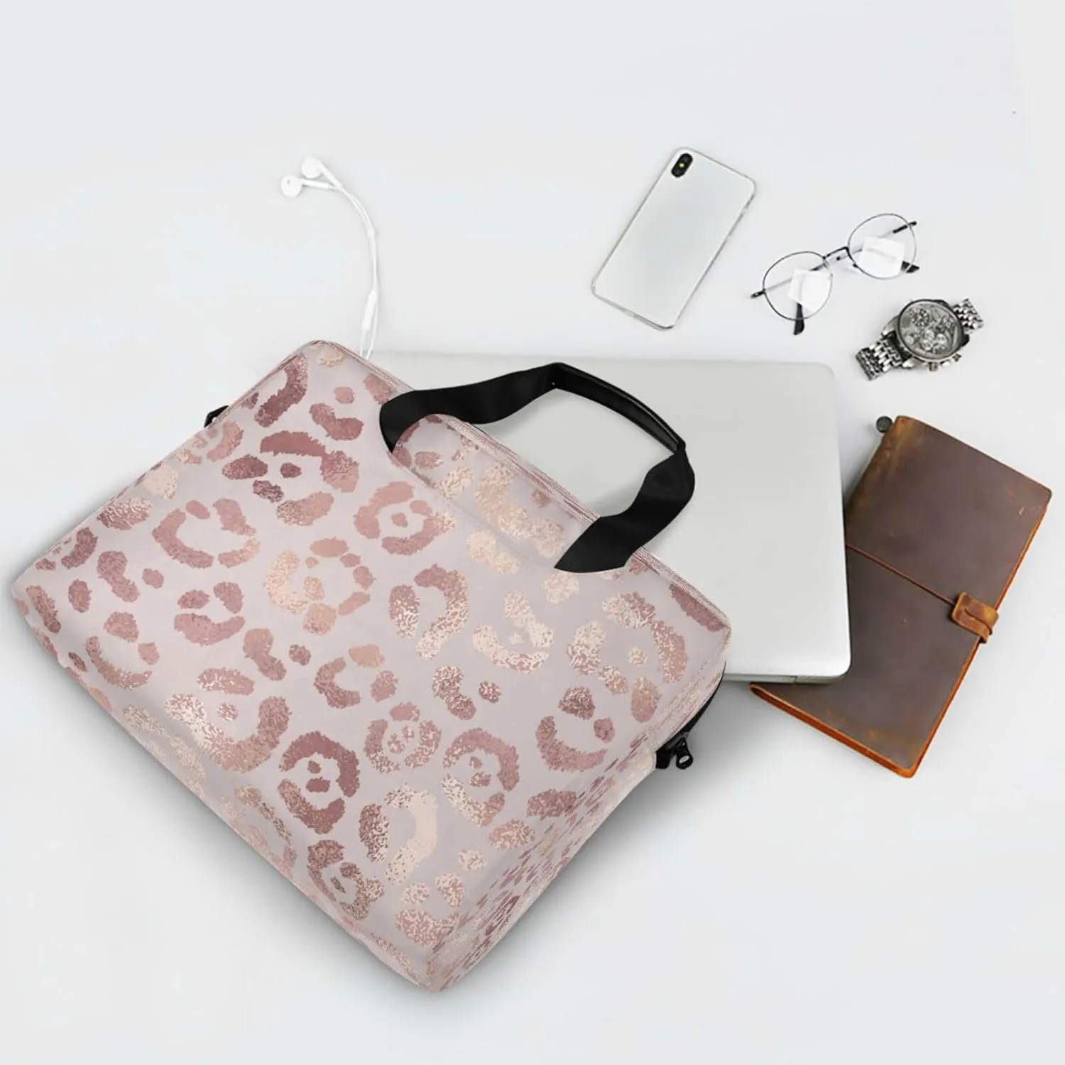 Laptop Bag Computer Bags Messenger Shoulder Bag Briefcase Magic Gnomes for Business Office Work