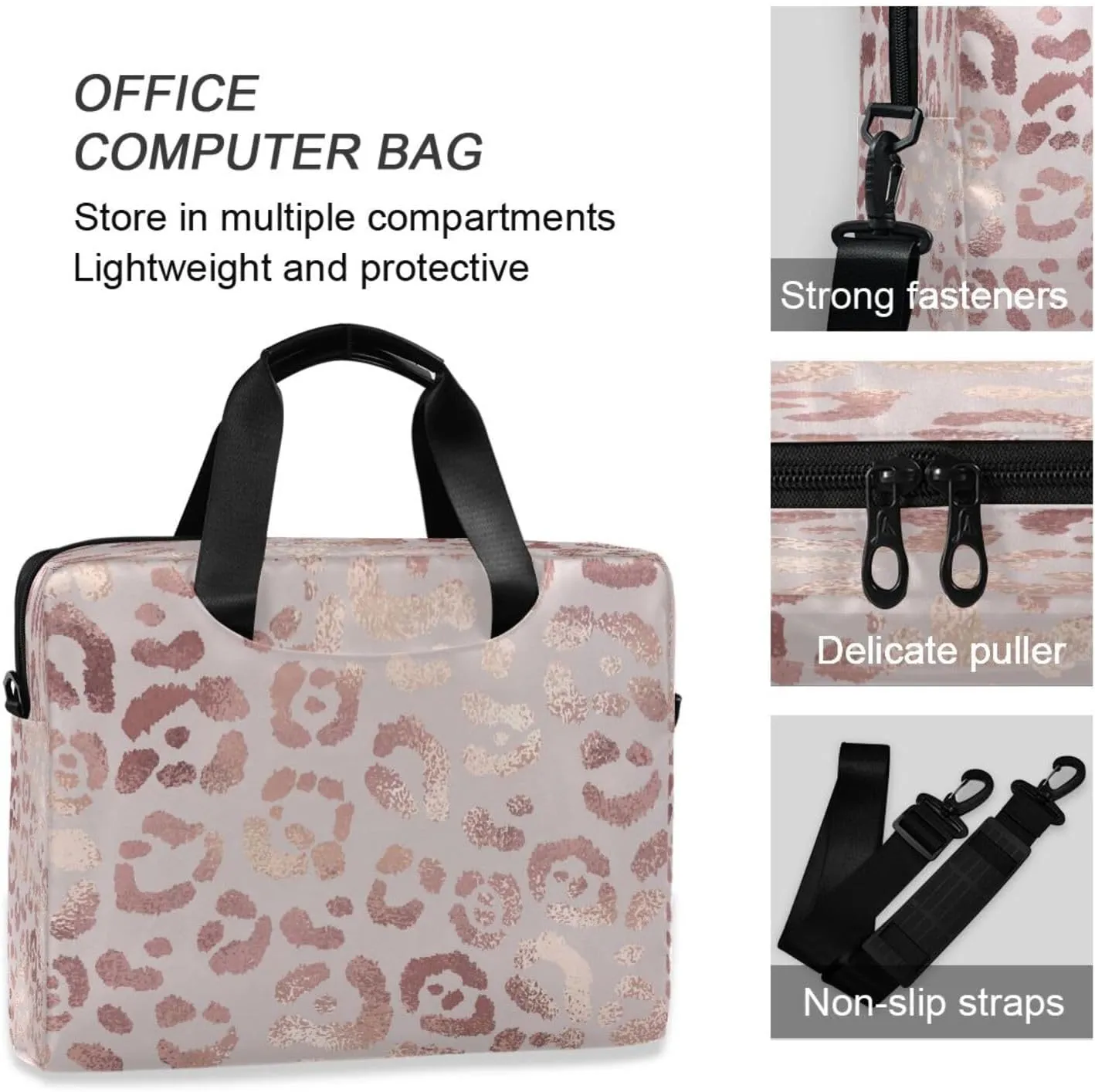 Laptop Bag Computer Bags Messenger Shoulder Bag Briefcase Magic Gnomes for Business Office Work