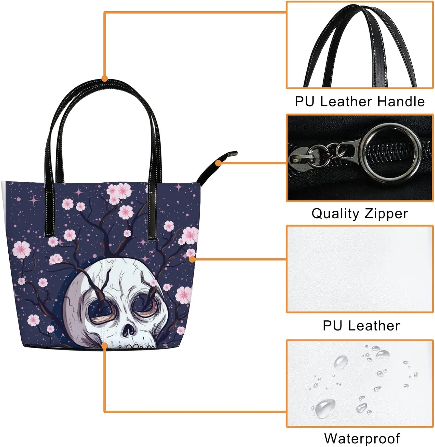 Leather Handbags Women's Crossbody Handbags Work Tote Bags for Women Coach Handbags Tote Bag with Zipper