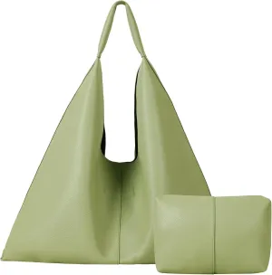 Leather Tote Bag, Oversized Hobo Bags, Large Tote Bag for Women Work, Vegan Leather Handbags Travel