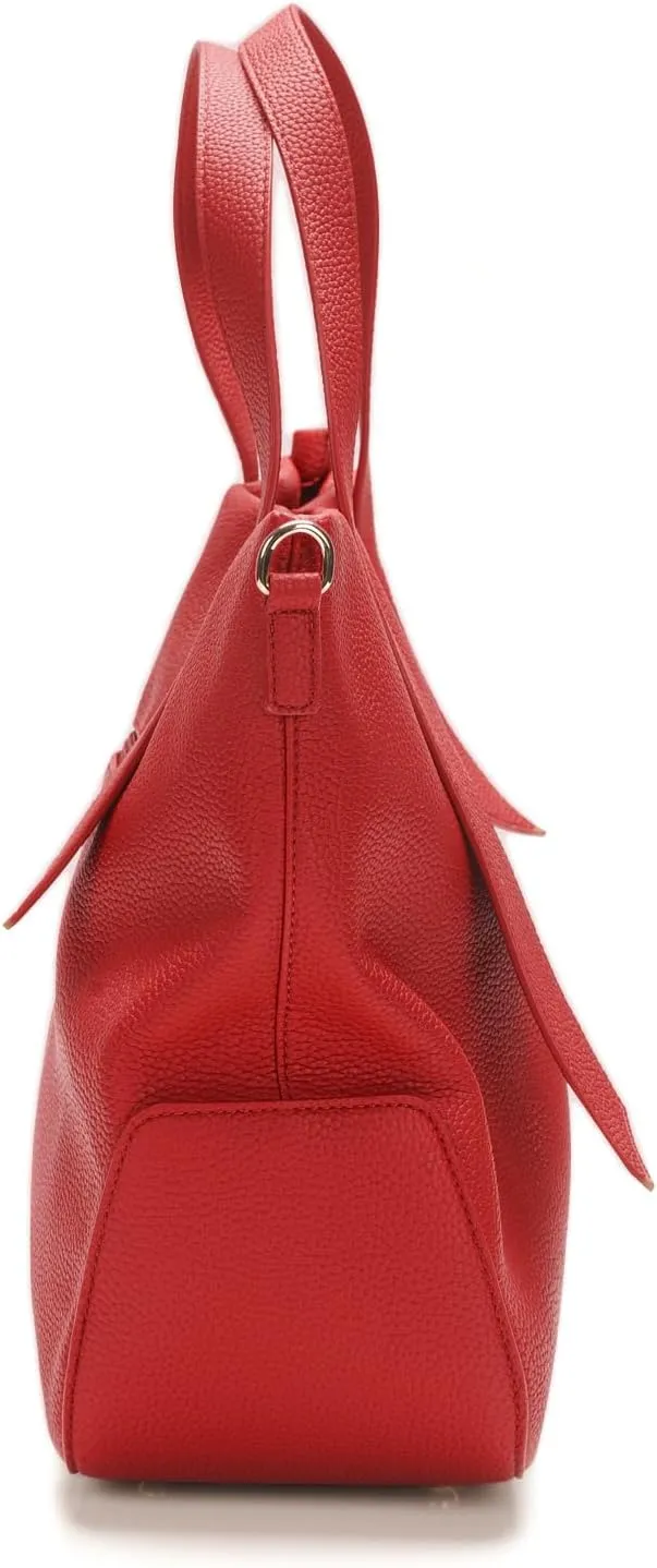 Leather Tote Shoulder Bag for Women Satchel Handbag with Top Handles | Minimalist Elegant | Large Capacity Bag