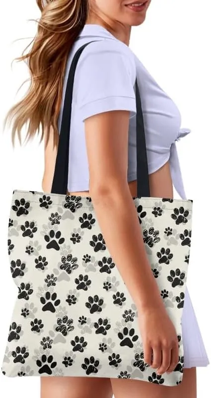 LGBT Rainbow Canvas Tote Bag Red Koi Carp Reusable Cloth Bags for Shopping Grocery Sugar Skull Casual Handbag Gift