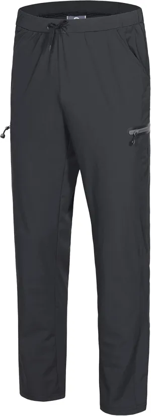 Little Donkey Andy Men's Ultra-Stretch Lightweight Quick Dry Athletic Pants Drawstring Travel Exercise Running Jogging