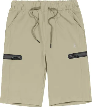 Little Donkey Andy Women's Ultra Stretch Quick Dry Lightweight Bermuda Shorts Drawstring Zipper Pocket Hiking Travel Workout