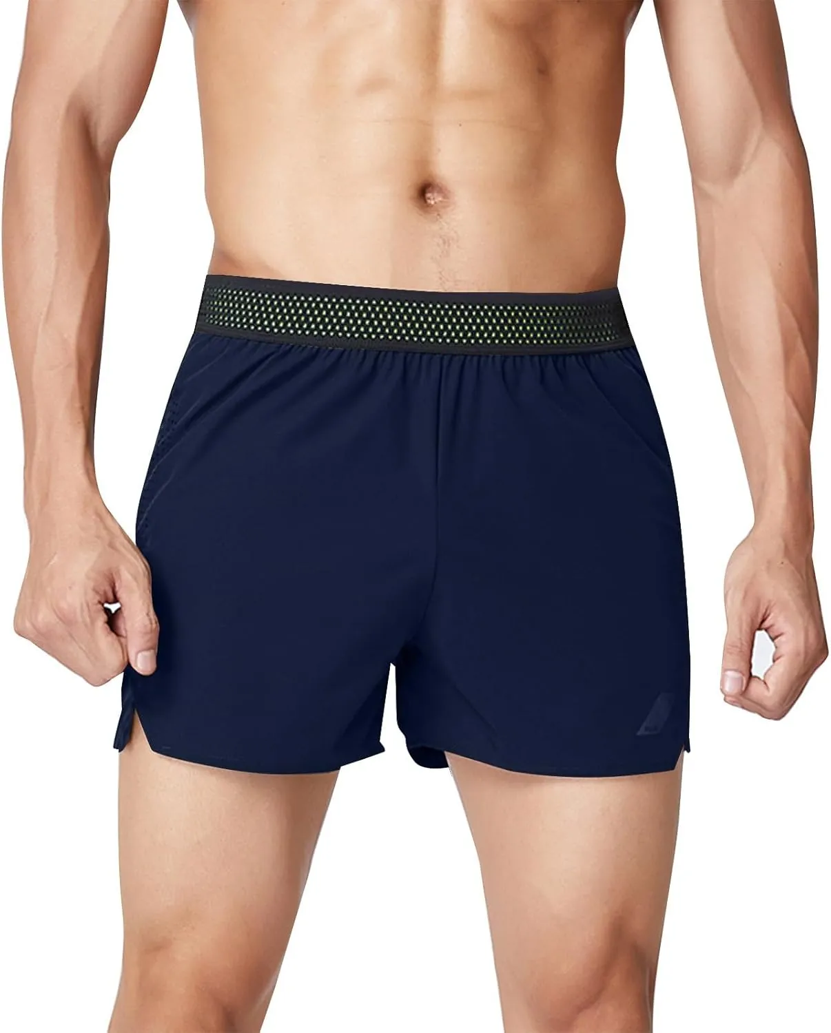 Men's Athletic Shorts Loose-Fit Lightweight Quick Dry Running Workout Gym Casual Shorts with Pockets