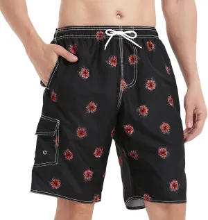 Mens Swimming Trunks Swim Trunks Quick Dry Swim Shorts with Mesh Lining Funny Swimwear Bathing Suits