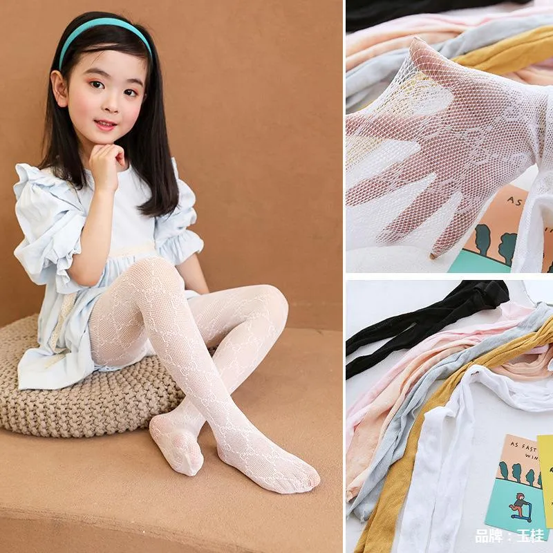 Mesh socks GG thin anti-mosquito socks black high elastic