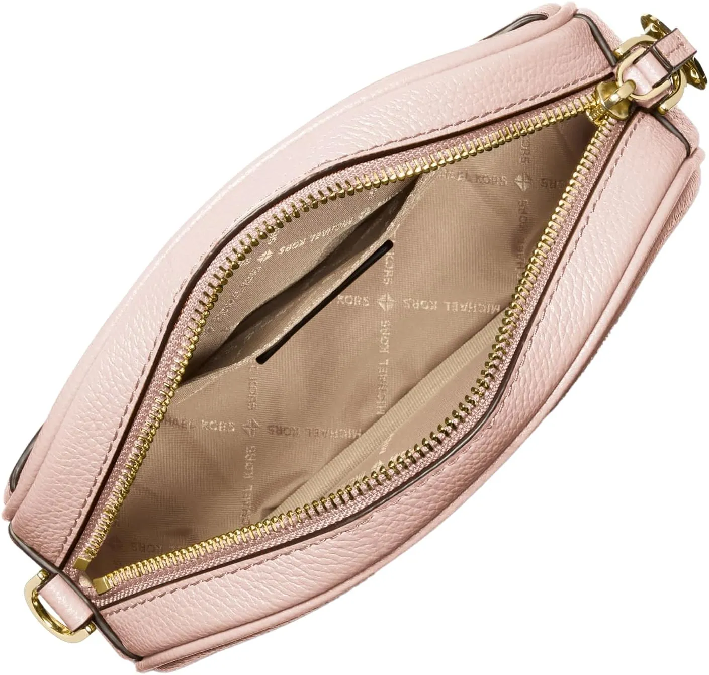 Michael Kors Jet Set Charm Small Oval Camera Crossbody Bag
