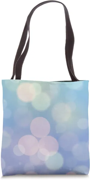 Minimalist Rainbow Pastel Blue Color Tote Bag