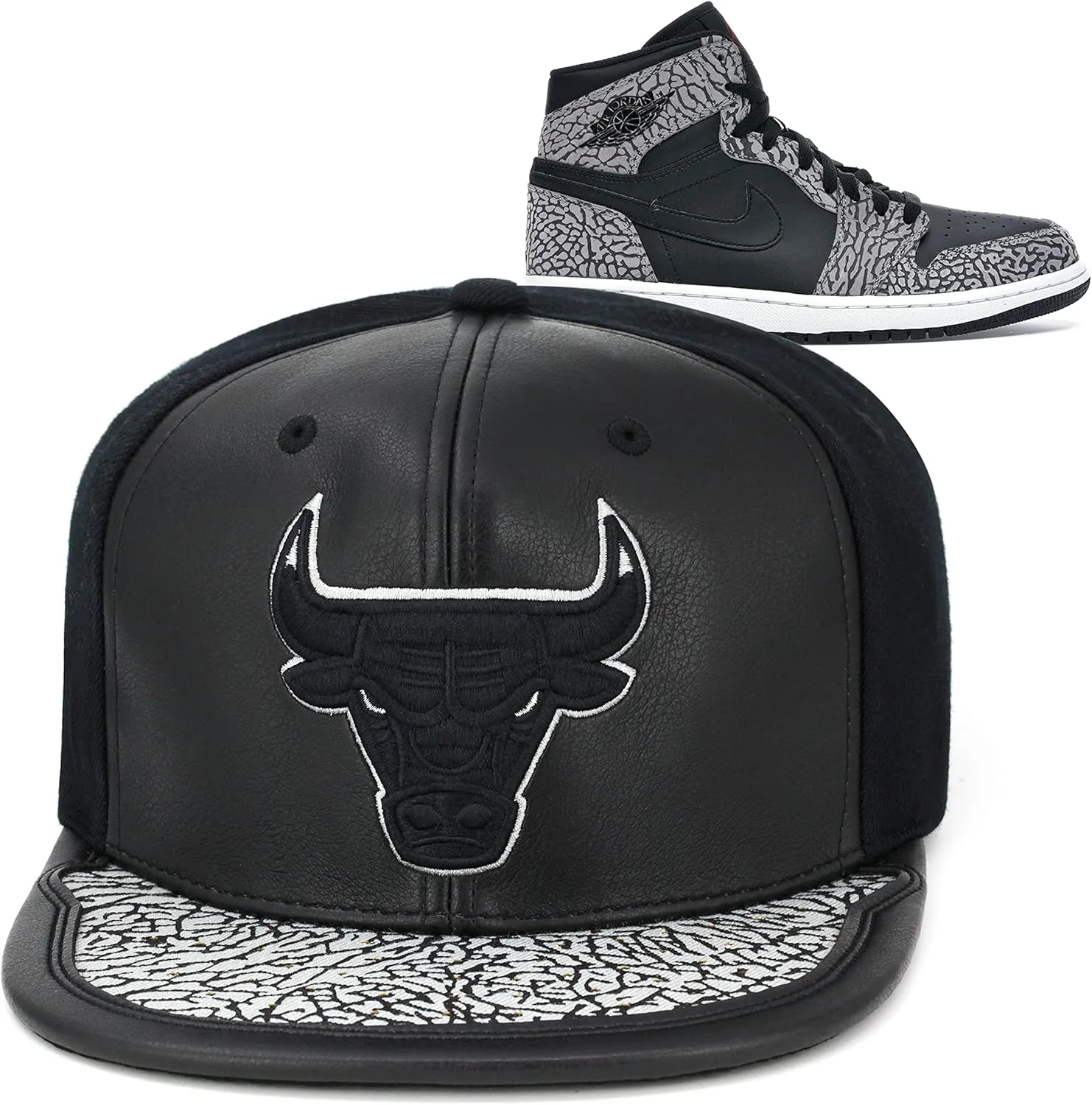 Mitchell & Ness Chicago Bulls Day One Snapback Adjustable Cap
