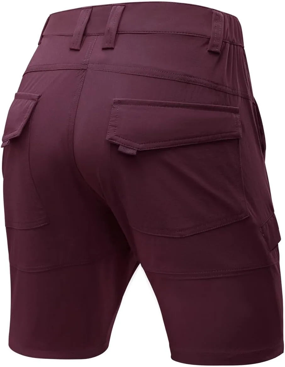Mr.Stream Men's Hiking Relaxed Fit Golf Lounge Quick Drying Fishing Nylon Casual Shorts