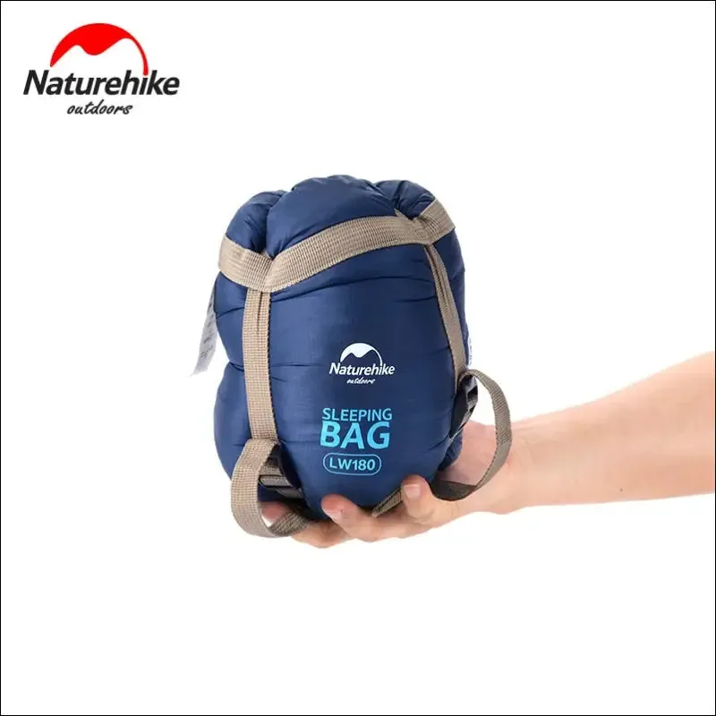 Naturehike sleeping bag ultralight lw180 waterproof cotton sleeping bag nature hike summer hiking