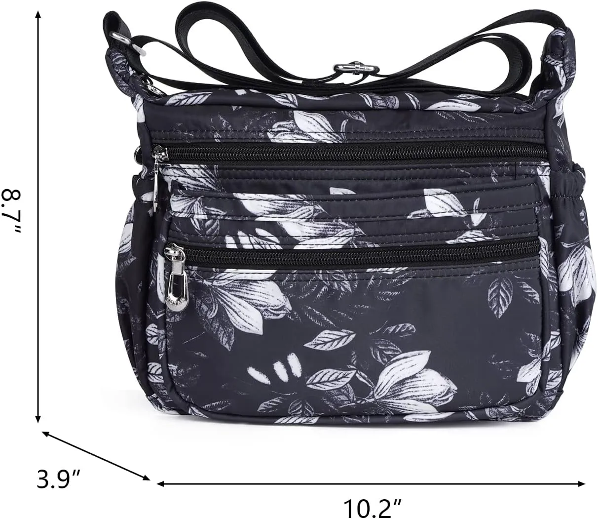NOTAG Shoulder Bags for Women Nylon Crossbody Bags Waterproof Lightweight Messenger Purses and Handbags