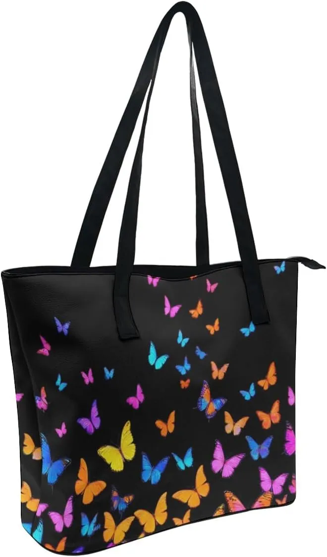 Novelty Handbag for Adults, Women's Large Capacity Tote Bag Laptop Bags with Compartment for Business