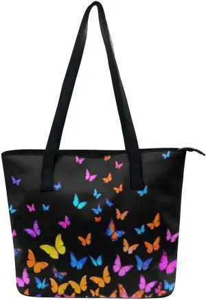 Novelty Handbag for Adults, Women's Large Capacity Tote Bag Laptop Bags with Compartment for Business