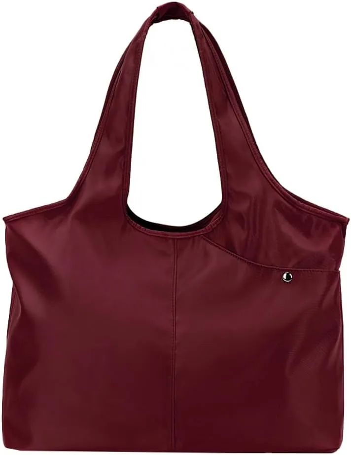 Nylon Purses for Women Nylon Hobo Waterproof Multi-pockets Shoulder Bag for Yoga Sports Work Travel 2025