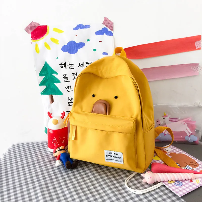 Nylon Schoolbag A Girly Travel Bag Tide
