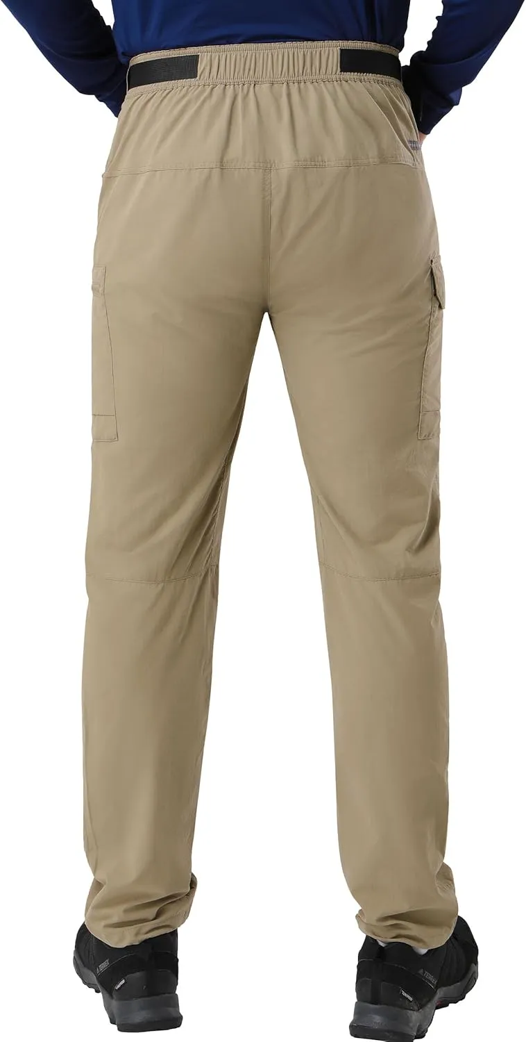 Pioneer Camp Men's Hiking Cargo Pants Lightweight Quick Dry Outdoor Water Resistant Work Tactical Pant for Men Travel Fishing