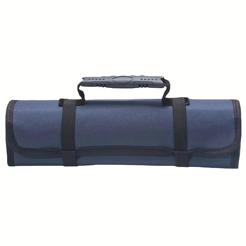 Pockets Oxford Canvas Folding Wrench Roll Storage Tools Waterproof Hand Roller
