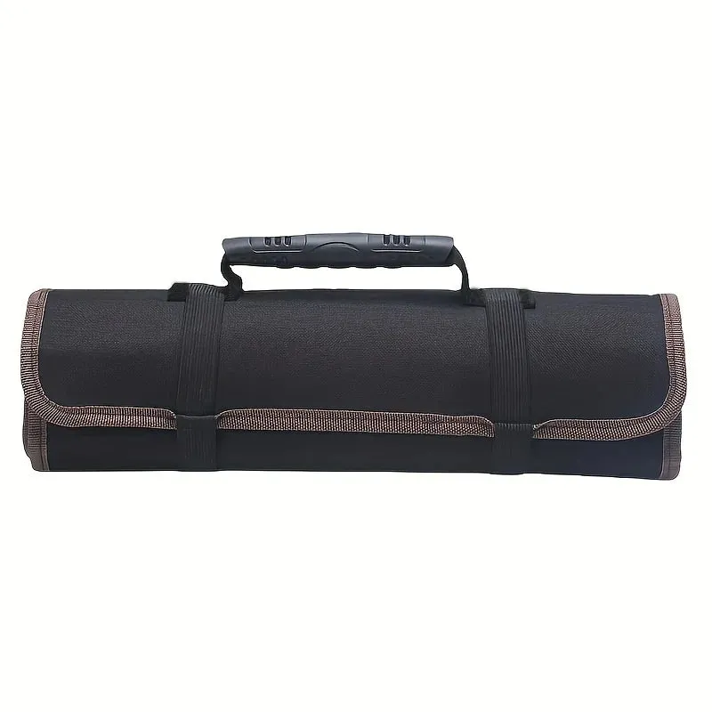 Pockets Oxford Canvas Folding Wrench Roll Storage Tools Waterproof Hand Roller